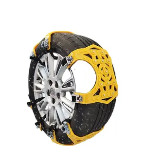 Snow Tire Chains for Car - 10 Pcs Portable Tires Traction Nylon Anti-skid  Chain Belt Universal Adjustable Easy to Install Winter Emergency  Accessories