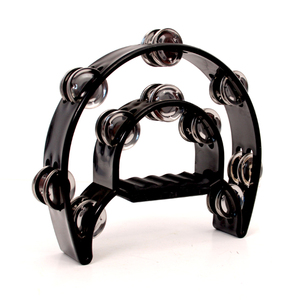<span class=keywords><strong>Tambourin</strong></span> à double rangée avec grelots métalliques, tambour de percussion à main en <span class=keywords><strong>demi</strong></span>-<span class=keywords><strong>lune</strong></span> pour enfants et adultes, idéal pour KTV, fêtes, églises et éducation musicale - Product Image 3