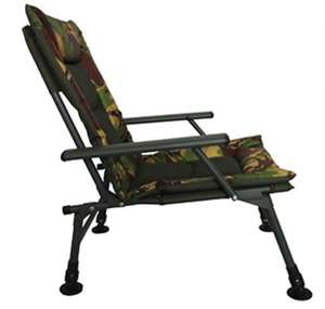 Revos-silla plegable de pesca de carpa, 210D, poliéster, DPM, camuflaje, fácil de llevar, ligera - Product Image 4