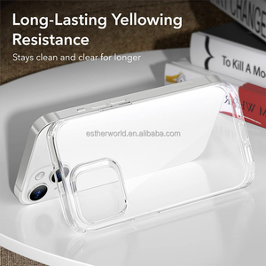 Funda de Teléfono Transparente de TPU, Delgada, Resistente a Impactos, con Agarre Suave, Ultrafina y Minimalista, de Fábrica y a Precio Económico - Product Image 3
