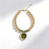 Collier de luxe élégant en perles pour animaux de compagnie – Accessoire de mode exquis et très esthétique pour chats, chiots et petits animaux