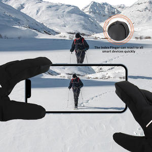 Guanti riscaldati elettrici Touchscreen guanti impermeabili scaldamani per attività all'aperto - Product Image 5