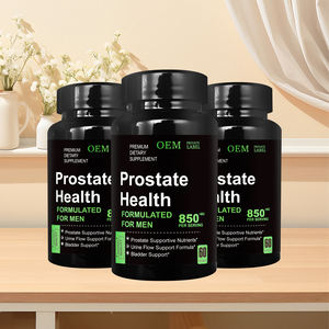 תוסף תזונה בריאות הערמונית סיטונאי לגברים 60 כמוסות מהיר, נספגים מאוד - Product Image 4