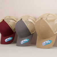 Fabricante de Gorras Trucker de Algodón Ecológico, Gorra de Béisbol Trucker Personalizada con Malla y Cierre a Presión