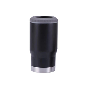 Nouvelle tasse à bière de 14 oz en acier inoxydable 304 à double couvercle, avec pot intérieur extensible sans soudure, pour le commerce international, portable pour l'extérieur et pour la voiture - Product Image 1