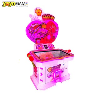 Machine d'arcade Whac-a-Mole à monnayeur pour enfants, jeu de frappe électronique avec marteau, 1 an de garantie, 6 ans et plus, 2 joueurs - Product Image 1