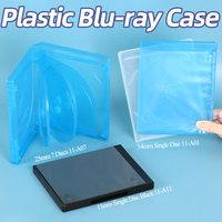 SUNSHING Vente en gros de boîtiers noirs pour CD DVD, boîtiers Digipak Blu-ray, boîtiers de remplacement Blu-ray 14mm 11mm 25mm, boîte de rangement CD-R DVD-R