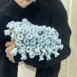 Manta <span class=keywords><strong>de</strong></span> Rosas <span class=keywords><strong>de</strong></span> <span class=keywords><strong>Ganchillo</strong></span> 2026, Diseño Floral Tejido a Mano, Convertible en Ramo <span class=keywords><strong>de</strong></span> Flores, Manta <span class=keywords><strong>de</strong></span> Regalo - Product Image 3