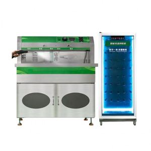 Machine de nettoyage de chaussures industrielle pour blanchisserie commerciale, équipement de lavage et de séchage de baskets - Product Image 6