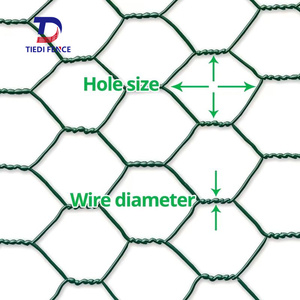 Lục giác dây lưới lưới mạ kẽm lục giác hàng rào dây gà Coop dây sắt hàng rào cho thỏ - Product Image 5