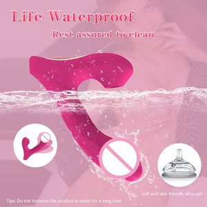 Vibratore 2 in 1 con Funzione di Suzione e Massaggio per Stimolazione Clitoridea e Masturbazione Femminile - Product Image 3