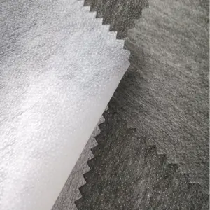 GAOXIN tessuto non tessuto interlining fusibili tessuto in poliestere/nylon interfacciamento/interlining