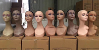 Tête de Mannequin Féminin Réaliste pour Présentation de Perruques, Maquillage et Accessoires de Beauté