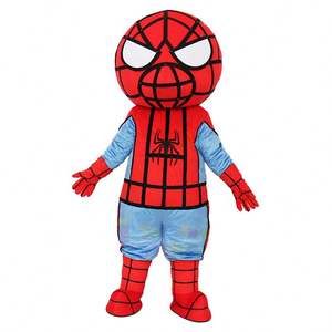 <span class=keywords><strong>Disfraz</strong></span> de mascota inflable para adultos de estilo Anime de Spider-Man, Cosplay divertido para Halloween, Navidad, fiestas y paseos de superhéroes - Product Image 2