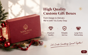 Cajas de Regalo Ecológicas para Navidad, Multitamaño, Plegado Preciso, Estructura Interior Resistente, Diseño Personalizado, Caja de Regalo de Temporada - Product Image 2