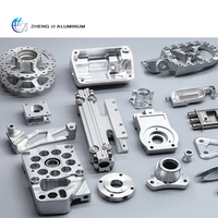 Pièces en aluminium usinées CNC à 5 axes sur mesure, anodisées, de haute précision, tournées et fraisées CNC pour équipements mécaniques