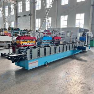 Équipement de formage automatique de gouttières sans bavures, machine de formage de gouttières sans soudure sans bavures, machine de découpe de gouttières à bords lisses - Product Image 3