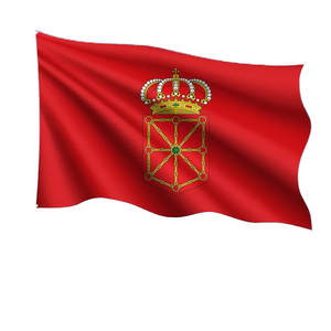 Bandera <span class=keywords><strong>de</strong></span> la ciudad <span class=keywords><strong>de</strong></span> <span class=keywords><strong>Navarra</strong></span> personalizada, producto promocional, entrega rápida, bandera española 100% poliéster para ondear y pancarta - Product Image 1