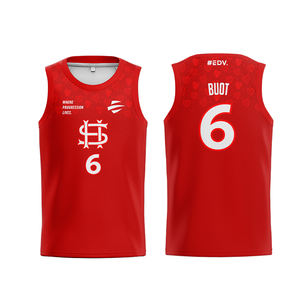 Tenues d'échauffement de basketball, design de maillot de basketball blanc, sublimation personnalisée, vêtements de basketball - Product Image 2