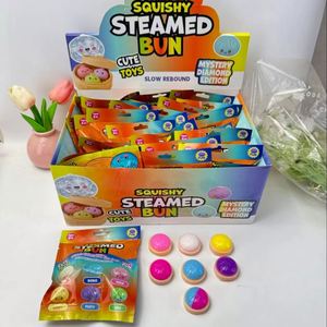 2026 Más Vendido: Bolsa Sorpresa de Juguete Sensorial Antiestrés de Rebote Lento con Forma de Dumpling para Niños - Product Image 1