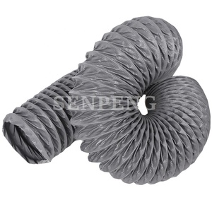 Condotto di Ventilazione <span class=keywords><strong>Flessibile</strong></span> in Tessuto di Nylon PVC Multiuso di Alta Qualità, Ignifugo e Leggero, Diametro 100mm (4 Pollici) - Product Image 2