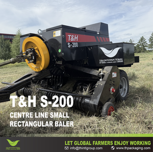Empacadora de Heno Cuadrada Pequeña de Alta Calidad T&H con Alta Productividad y 1 Año de Garantía para Granjas e Industrias - Product Image 6
