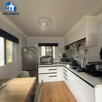 RELYANCE Maison conteneur en acier extensible de luxe moderne, Villa préfabriquée, Cabine de bureau, Compacte pour l'extérieur, Montage rapide, Garantie 3 ans