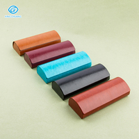 Meilleur prix mallette de rangement pour lunettes boîte d'emballage de lunettes à la main étui à lunettes avec logo personnalisé