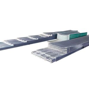 자외선 차단 폴리카보네이트 골판지 시트 FRP 시트 투명 플라스틱 UV PVC 반투명 지붕 시트 라미나스 데 테초 - Product Image 4