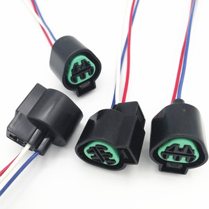 Automotive <b>Waterproof</b> Connector 2 Pin Black Plastic <b>Cable</b> Plug For Car Sensor Wiring Harness - Product Image 4
