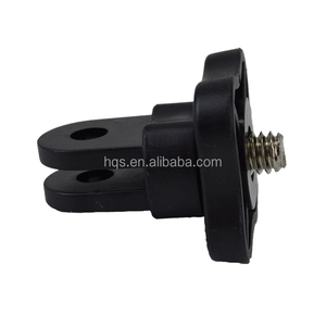 Adaptateur de montage sur trépied universel à filetage 1/4 pouce pour les caméras d'action GoPro Hero, <span class=keywords><strong>Xiaomi</strong></span> Yi, DJI OSMO - Product Image 2