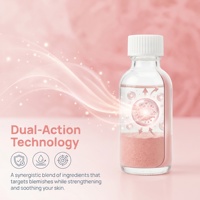 Lotion séchante à l'acide salicylique pour peaux sujettes à l'acné avec niacinamide et glycérine pour une exfoliation et une hydratation douces, logo personnalisé