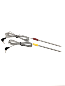 Sonde de température alimentaire avec poignée en silicone, joint en silicone et clip de fixation insérable pour <span class=keywords><strong>barbecue</strong></span> - Product Image 1