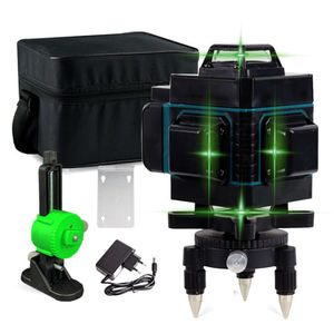 Laser Level 16 Line Green Light 505-520nm Industrial Grade High Precision Wall Floor Leveling Tool With Battery And Accessories - Product Image 4