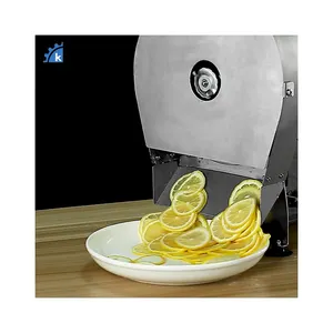 Kitchen use vegetable radish Industry manual electric potato chips cutter fruit slicer