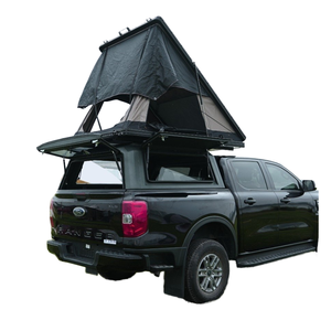Carpa de Techo Rígida Impermeable de Apertura Rápida, Carpa de Techo Plegable con Soporte Diagonal <span class=keywords><strong>para</strong></span> Vehículos Todoterreno y Campamentos al Aire Libre - Product Image 1