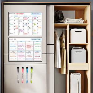 Tableau blanc interactif Uni-Felt personnalisable, amovible, réutilisable, Flexi <span class=keywords><strong>Plan</strong></span>, pour la planification hebdomadaire et mensuelle, durable, taille personnalisée, peinture murale - Product Image 5