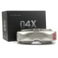 Lunettes FPV Skyzone 04X V2 O 5.8 VR, lunettes longue portée pour drone, 1080HD, 40 canaux, DVR