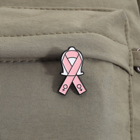 Épingles métalliques de sensibilisation au TSS, à la non-violence et à l'égalité des sexes, avec motifs papillon et fleur, badges de revers personnalisés en émail souple