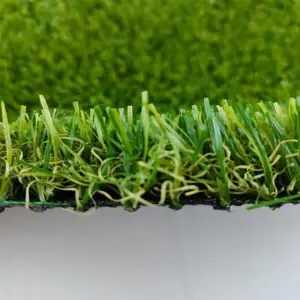 หญ้าเทียมฟุตบอลแบบไม่มี infill หญ้าเทียมจากผู้ผลิตในจีน