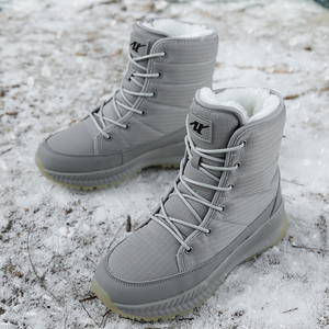 New Arrival Style Wholesale High Top Fur Outdoor Snow Boots for Women Fashion Sports Boyfriend <strong>Shoes</strong> for <strong>Ladies</strong> Low Prices - Product Image 6