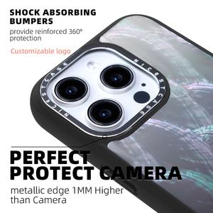 Coques de téléphone en TPU mat avec protection contre les chutes 3M, dégradé rose nacré, pour iPhone 16 15 14 13 Pro Max - Product Image 3