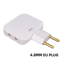 Prise UE 3 prises secteur multiprise 1 conversion 3 rallonge prise électrique 180 prise de courant rotative adaptateur secteur