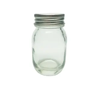 Wholesale screw lid 50 ml glass honey jar