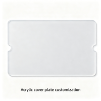Caisse de camping en plastique rouge personnalisable en gros, empilable, avec couvercle en acrylique personnalisé pour cadeaux de vacances