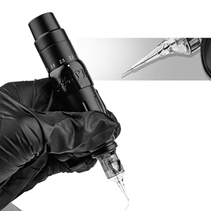 Wenyu เข็มสักแบบเกลียวแบบใช้แล้วทิ้ง316L สแตนเลสฆ่าเชื้อ0801RL 0401RL 1001RL แต่งหน้าถาวรขนาดเส้นผ่านศูนย์กลาง1201RL - Product Image 3