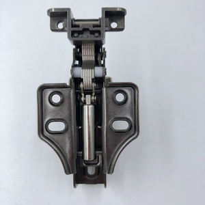 Charnières de porte en verre pour armoire à vin, design moderne, cadre en aluminium doré, fermeture douce, pour usage hospitalier - Product Image 2