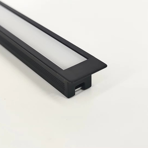 Promotion : <span class=keywords><strong>Profilé</strong></span> encastré en aluminium pour bande LED, 10x10mm, anodisé, tempérage T5, <span class=keywords><strong>demi</strong></span>-<span class=keywords><strong>lune</strong></span>, pour éclairage de meuble de cuisine, CRI - Product Image 3