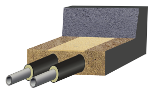 Tuyau d'isolation thermique pré-isolé en mousse de polyuréthane avec gaine en acier pour chauffage - Product Image 6