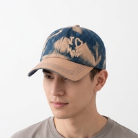 Gorra de 6 Paneles de Algodón Personalizada con Bordado Plano para Uso Casual Vintage